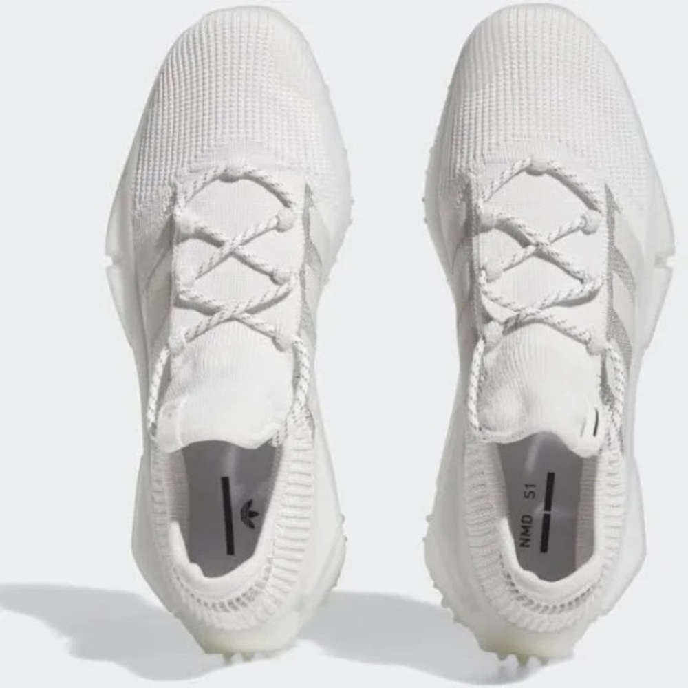 Adidas NMD S1 White Grey size 12 - Picture 5 of 7